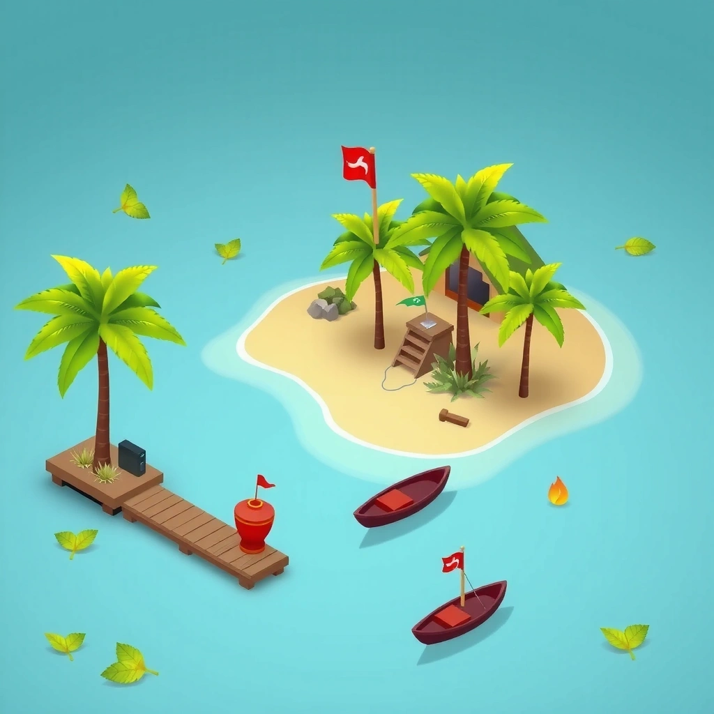 Tropical Trading Tycoon game screenshot